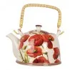 Keramická konvička na čaj POPPY 18×14×12 cm / 800 ml - fotografie 1