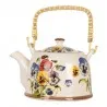 Keramická konvička na čaj PANSY 18×14×12 cm / 800 ml - fotografie 1