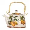 Keramická konvička na čaj LEMONS 18×14×12 cm / 800 ml - fotografie 1