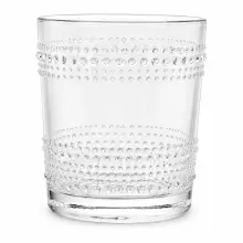Sklenička na vodu s bublinkovým vzorem Ø 9×10 cm / 300 ml – fotografie 1