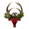 Polyrezinový háček na vánoční punčochu ANTLERS 18 × 24 × 15 cm - fotografie 1