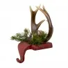 Polyrezinový háček na vánoční punčochu ANTLERS 18 × 24 × 15 cm - fotografie 2