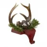 Polyrezinový háček na vánoční punčochu ANTLERS 18 × 24 × 15 cm - fotografie 3