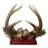 Polyrezinový háček na vánoční punčochu ANTLERS 18 × 24 × 15 cm - fotografie 4