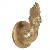 Nástěnná polyrezinová dekorace BIRD 9×9×15 cm - fotografie 1
