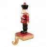 Háček na vánoční punčochu NUTCRACKER 10 × 12 × 24 cm - fotografie 3