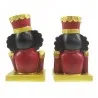 Sada dvou háčků na vánoční punčochu NUTCRACKER 7×6×12 cm - fotografie 3