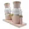 Sada dvou háčků na vánoční punčochu NUTCRACKER 7×6×12 cm - fotografie 4