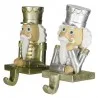 Sada dvou háčků na vánoční punčochu NUTCRACKER 7×6×12 cm - fotografie 2