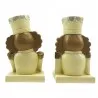 Sada dvou háčků na vánoční punčochu NUTCRACKER 7×6×12 cm - fotografie 3
