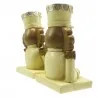 Sada dvou háčků na vánoční punčochu NUTCRACKER 7×6×12 cm - fotografie 4