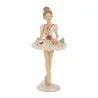 Romantická figurka baletky s makronkami a dortíky Ø 10×24 cm – fotografie 1