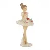 Romantická figurka baletky s makronkami a dortíky Ø 10×24 cm – fotografie 2