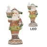 Dekorativní figurka Santa Clause s LED osvětlením 15 × 13 × 32 cm / 3xAAA - fotografie 2