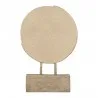 Béžovo-zlatá romantická figurka páru na Měsíci 18×5×26 cm – fotografie 3