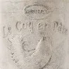 Nášlapný kovový koš COQ EN PÂTE 26×30×46 cm / 12000 ml – fotografie 2