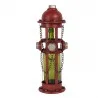 Kovový stojan na láhev HYDRANT 14×15×41 cm - fotografie 3