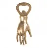 Kovový otvírák na lahve HAND 11×3×4 cm – fotografie 1