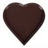 Sada tří dekorativních kovových misek HEART Ø 24 × 1 / Ø 19 × 1 / Ø 13 × 1 cm - fotografie 3