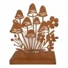 Svícen na čajovou svíčku MUSHROOMS 12×12×15 cm – fotografie 3