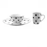 Porcelánový jídelní talíř BIG DOTS Ø 26×2 cm - fotografie 3