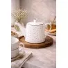 Porcelánová konvička na čaj se srdíčky BE HAPPY 23×14×14 cm / 1000 ml – fotografie 5