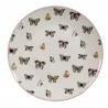 Porcelánový dezertní talíř BUTTERFLY PARADISE Ø 20×2 cm - fotografie 1