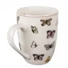 Porcelánový hrnek BUTTERFLY PARADISE 12×8×10 cm / 350 ml – fotografie 2