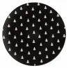 Dekorativní servírovací talíř BLACK WHITE CHRISTMAS Ø 33×1 cm - fotografie 1