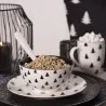 Porcelánová miska BLACK &amp; WHITE X-MAS Ø 14×7 cm / 500 ml - fotografie 7