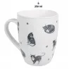 Keramický hrnek CATS AND KITTENS s šedými koťátky 12×8×10 cm / 350 ml – fotografie 2
