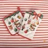 Ubrus CHRISTMAS CAROUSEL DREAM 100×100 cm - fotografie 4