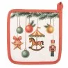 Podložka nebo chňapka CHRISTMAS CAROUSEL DREAM 20×20 cm - fotografie 1
