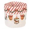 Košík na pečivo CHRISTMAS CAROUSEL DREAM Ø 15×16 cm - fotografie 1