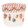 Košík na pečivo CHRISTMAS CAROUSEL DREAM Ø 15×16 cm - fotografie 2