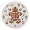 Plastový servírovací talíř CLASSIC GINGERBREAD MAGIC Ø 33×1 cm - fotografie 1