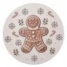 Plastový servírovací talíř CLASSIC GINGERBREAD MAGIC Ø 40×1 cm - fotografie 1