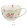 Porcelánový šálek s podšálkem CHEERFUL BIRDIE 12×9×6 cm / Ø 14×2 cm / 200 ml – fotografie 2