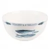 Porcelánová miska FISHY BLUE Ø 14×7 cm / 500 ml - fotografie 1