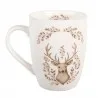 Porcelánový hrnek GENTLE WILDERNESS s jelenem 12×8×10 cm / 350 ml – fotografie 3