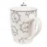 Porcelánový hrnek LOVELY GREY CAT s motivem koček 12×8×10 cm / 325 ml – fotografie 2