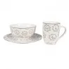 Porcelánový hrnek LOVELY GREY CAT s motivem koček 12×8×10 cm / 325 ml – fotografie 4