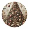 Plastový servírovací talíř NATURAL CHRISTMAS Ø 40×1 cm - fotografie 1