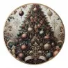 Plastový stojan na dorty NATURAL CHRISTMAS Ø 22×10 cm - fotografie 3