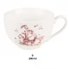 Porcelánový šálek s podšálkem PRETTY FOREST 12×9×6 cm / Ø 14×2 cm / 200 ml – fotografie 2