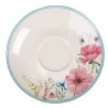 Porcelánový šálek s podšálkem s vlčími máky PERKY POPPIES Ø 15*7 / 230 ml – fotografie 4