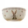 Porcelánová miska RUSTIC EASTER BUNNY Ø 14×7 cm / 0.5 L – fotografie 2
