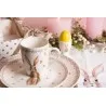 Porcelánový dezertní talíř RUSTIC EASTER BUNNY Ø 20×2 cm – fotografie 4