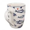 Porcelánový hrnek SUN SEA AND FISH 12×8×10 cm / 350 ml – fotografie 2
