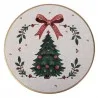 Plastový stojan na dorty TRADITIONAL CHRISTMAS HARMONY Ø 22×10 cm - fotografie 3